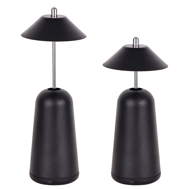 Moderne LED-Schreibtischlampe mit höhenverstellbarem Schirm