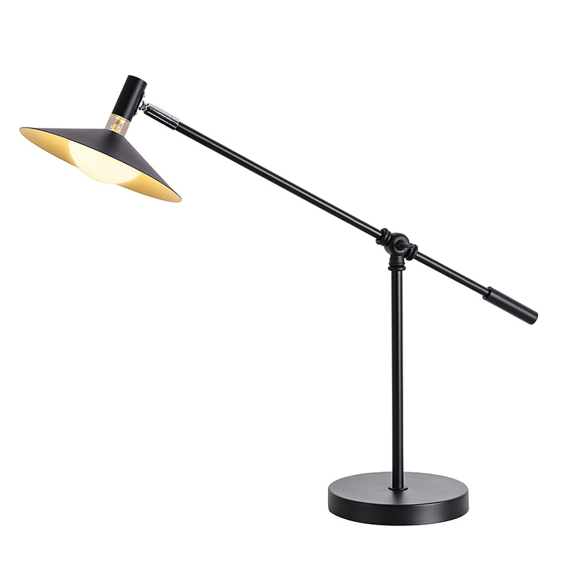Hochwertige Schreibtischlampe ganz aus Metall