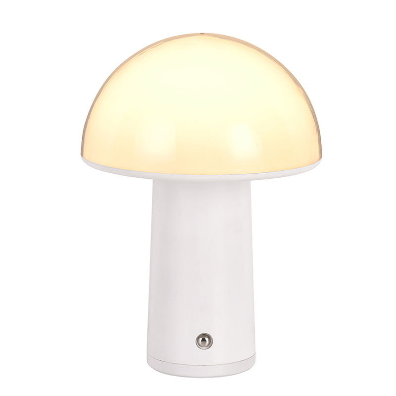 Wiederaufladbare Pilz-Tischlampe