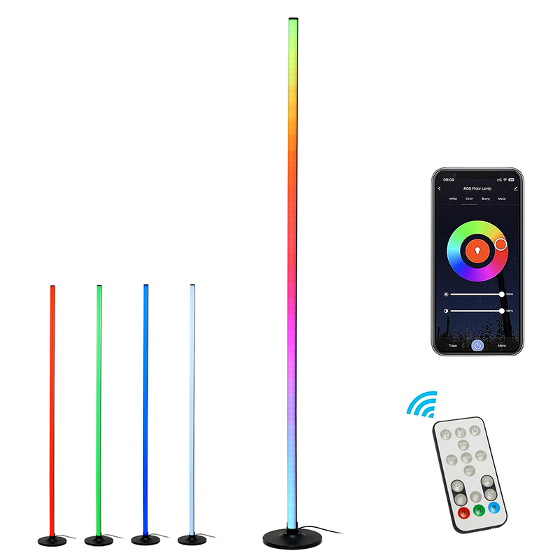 RGB-Stehlampe mit Musikwechsel