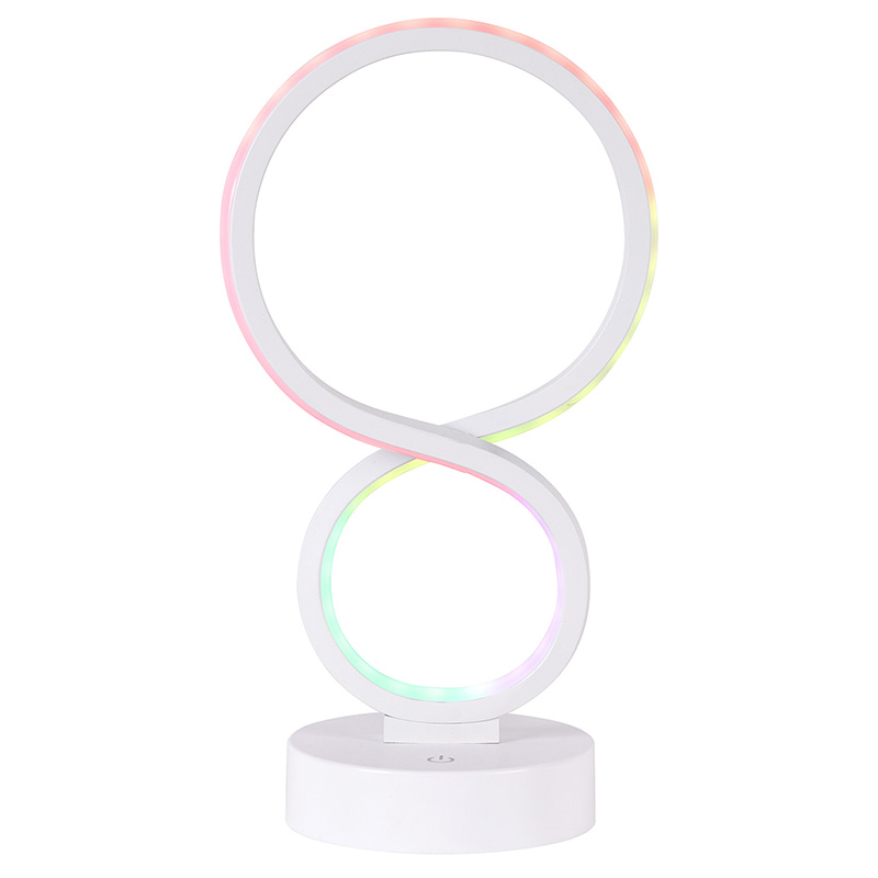 RGB-LED-Schreibtischlampe mit 8 Schirmen